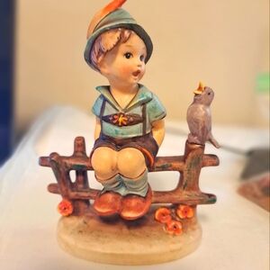 RARE Large Hummel Wayside Harmony TMK 1 Incised Crown 111/1 Figurine
